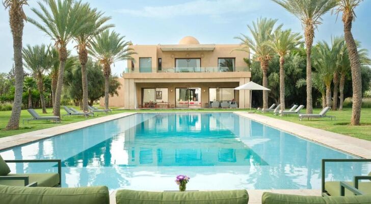 Adnaa - Modern Villa with 2 pools, sauna, hammam, tennis court & home cinema